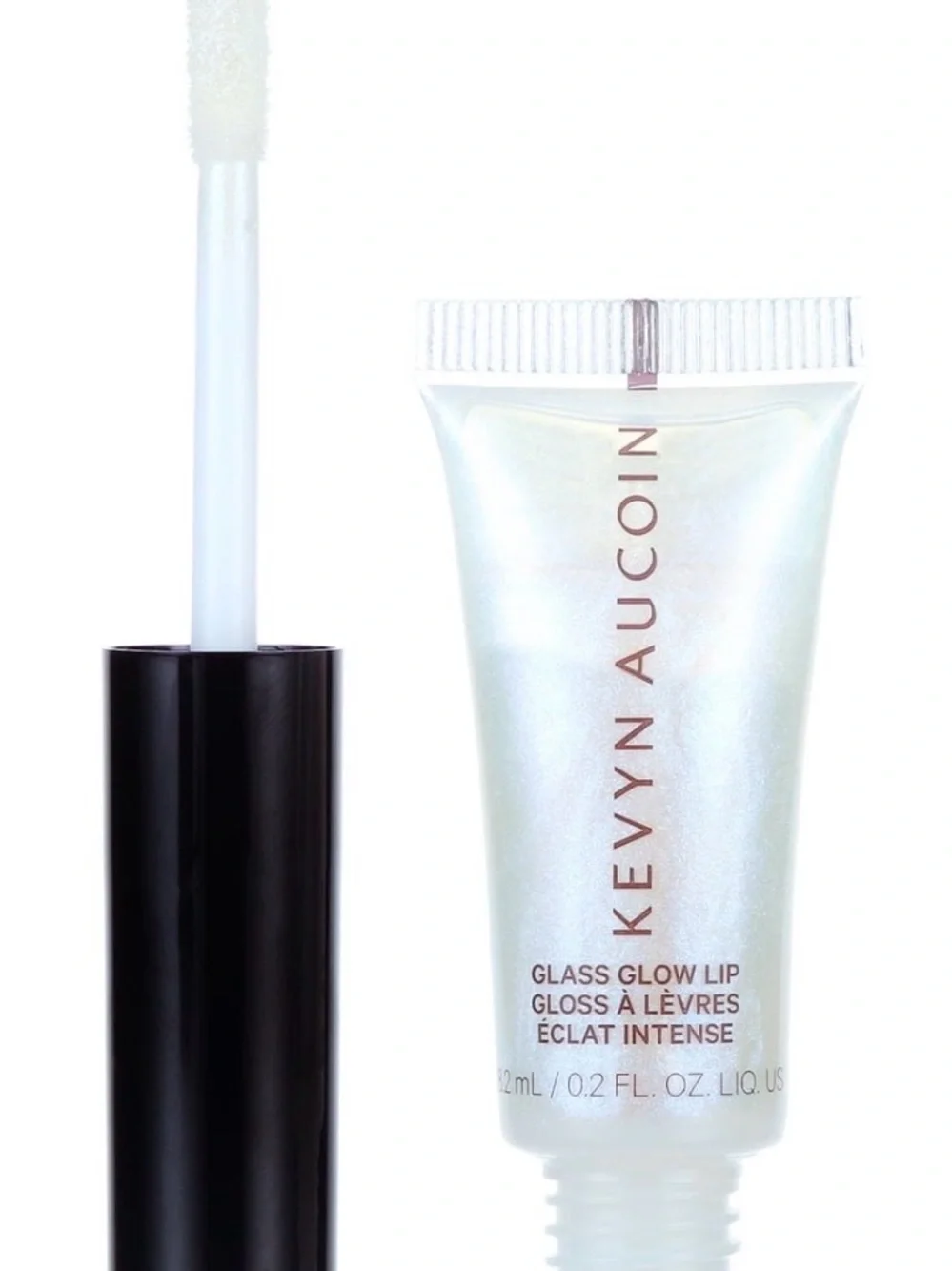 NIB Kevyn Aucoin Glass Glow Lip gloss -‎ Crystal Clear.
